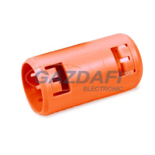 Univolt 080643 KM Turbo 25 Karmos gégecső toldó halogénmentes narancssárga villanyszerelés