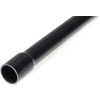 Univolt 098782 HFPRM Turbo 50 Merev védőcső, MÜ I, >750N, UV-álló, tokozott, belső hosszanti barázdákkal fekete 3m