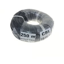 Unknown 16 AWG fekete vezeték Unknown Kiegészítők és alkatrészek Kábelek egyéb motorkerékpár alkatrész