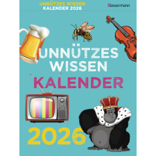 Unnützes Wissen Kalender 2026. Der beliebte, aber überflüssige Abreißkalender – Matthias Feldbaum naptár, kalendárium