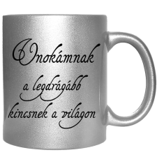  Unokámnak, a legdrágább kincsnek – Bögre, változtatható felirattal, exkluzív színekben bögrék, csészék