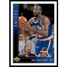 Upper Deck 1993-94 Upper Deck #315 Herb Williams gyűjthető kártya
