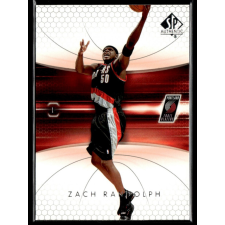 Upper Deck 2005-06 SP Authentic #72 Zach Randolph gyűjthető kártya