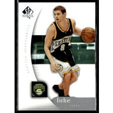 Upper Deck 2005-06 SP Authentic #79 Luke Ridnour gyűjthető kártya