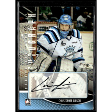 Upper Deck 2012 In The Game Heroes and Prospects Autographs #A-CG Christopher Gibson gyűjthető kártya
