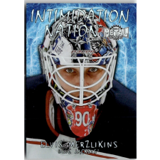 Upper Deck 2020 Skybox Metal Universe Intimidation Nation #IN-22 Elvis Merzlikins gyűjthető kártya