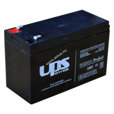 UPS POWER Ólom akku (UPS POWER) helyettesíti: 7,2Ah típus BT7.2-12 (csatlakozó: F1) barkácsgép akkumulátor