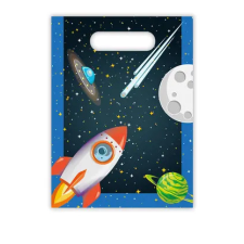 Űr Rocket Space ajándéktasak, ajándékzacskó 6 db-os party kellék