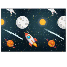 Űr Rocket Space műanyag asztalterítő 120x180 cm party kellék