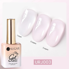 Ur Sugar Jelly Nude- Üveghatású Gél Lakk URJ004 lakk zselé