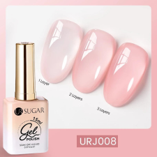 Ur Sugar Jelly Nude- Üveghatású Gél Lakk URJ008 lakk zselé
