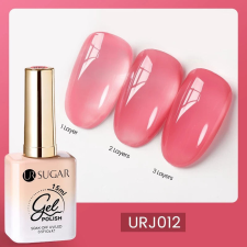 Ur Sugar Jelly Nude- Üveghatású Gél Lakk URJ012 lakk zselé