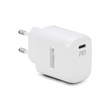 URBAN FACTORY Hálózati töltő, 1xUSB-C (PD), 20W, URBAN FACTORY kábel és adapter