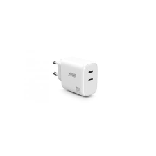 URBAN FACTORY Hálózati töltő, 2xUSB-C (20W+45W), URBAN FACTORY kábel és adapter