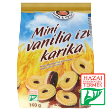  URBÁN MINI VANÍLIÁS KARIKA 160G csokoládé és édesség