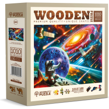  Űrfelfedezés puzzle - fa 1010 darabos puzzle, kirakós