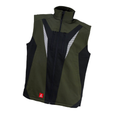 Urgent 822 Olivazöld Softshell Mellény - 3XL munkaruha