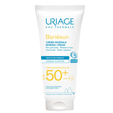 Uriage Bariésun Mineral napvédő krém SPF50+ (100ml) naptej, napolaj