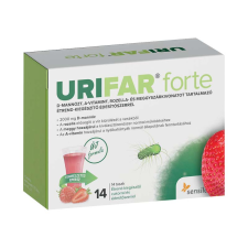  Urifar Forte D-mannóz granulátum 14x tasakban gyógyhatású készítmény
