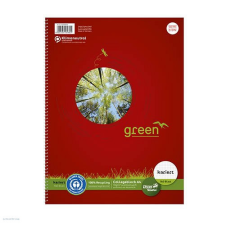 Ursus Spirálfüzet A/5 160lap kockás Kollegblock Ursus Green füzet
