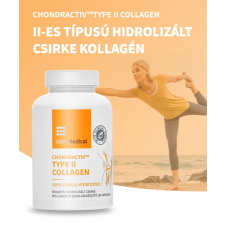 USA Medical Csirkeporc kollagén (UC II-es típusú) ChondrActiv™ kapszula 90 db vitamin és táplálékkiegészítő