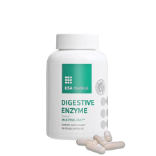 USA Medical Digestive Enzyme - Emésztőenzim Keverék Kapszula (60 Kapszula) vitamin és táplálékkiegészítő