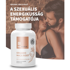 USA Medical ORGANIKUS MACA GYÖKÉR KAPSZULA 60 DB vitamin és táplálékkiegészítő