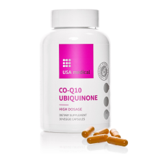 USA Medical Q10 UBIQUINONE 100mg USA Medical 60 kapszula Q-10 vitamin és táplálékkiegészítő