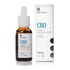 USA Medical USA medical CBD Olaj 250 mg | 30 ml vitamin és táplálékkiegészítő