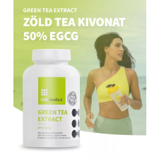 USA Medical Zöld tea kivonat 50% EGCG tartalommal 60 kapszula vitamin és táplálékkiegészítő