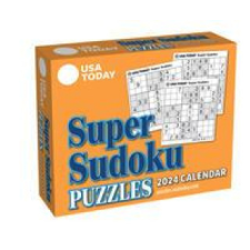  USA TODAY Super Sudoku 2024 Day-to-Day Calendar – USA TODAY naptár, kalendárium