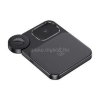 USAMS asztali töltőállvány 3in1 (15W, wireless, MagSafe, Apple Watch töltő) FEKETE (CD190WXC01)