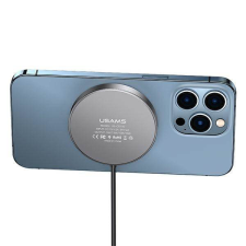 USAMS indukciós töltő US-CD183 mágneses 15W fekete CD183CDX01 mobiltelefon kellék