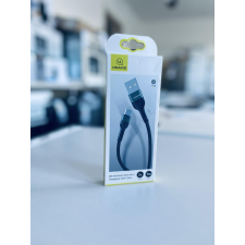 USAMS kábel fonott U55 2A micro USB zöld 1m kábel és adapter
