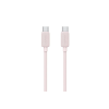 USAMS KY SJ696 USB TYPE-C/TYPE-C KÁBEL 2 MÉTER 60W PINK