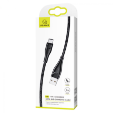 USAMS SJ392USB01 USB-C töltő és adat kábel (1323995) (SJ392USB01) kábel és adapter