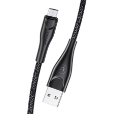 USAMS SJ396USB01 Micro-USB adat és töltő kábel 2m, fekete (1324422) (6958444983561) kábel és adapter