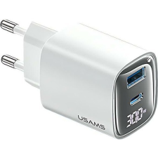 USAMS USB-C / USB-A Gyorstöltő Adapter 30W - Fehér ( ) mobiltelefon kellék