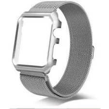 USAMS ZB67IW2 Apple Watch 40mm mágneses szíj és tok ezüst (ZB67IW2) okosóra kellék