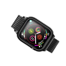 USAMS ZB68IW1 44mm Apple Watch 4 Mágneses tok Fekete okosóra kellék