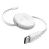 USB-C - USB-C kábel UGREEN L531, 100W, 5A, 1m, Fehér