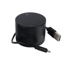  USB-s alumínium dohányörlő beépített izzószálas öngyújtóval öngyújtó