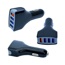  USB szivargyújtó töltő 4db USB porttal QC3/36 Watt/ 7A 12/24V QIHANG DO4 13564 egyéb autós eszköz