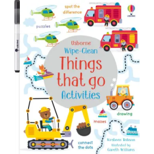 USBORNE BOOKS Wipe-Clean Things That Go Activities | Gareth Williams idegen nyelvű könyv