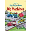 Usborne Publishing Ltd First Sticker Book Big Machines | Dan Crisp