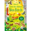 Usborne Publishing Ltd Little First Stickers Woodlands | CAROLINE YOUNG