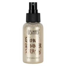 Ushas Glow Shimmer Spray testvilágosító spray, 01, 80 ml arcpirosító, bronzosító