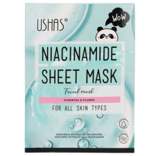  Ushas Hyaluron fátyol maszk arcpakolás, arcmaszk