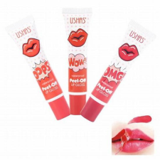 Ushas Ushas lehúzható szájfény ajaktinta N0.3 rózsaszín - peel off lip gloss rúzs, szájfény