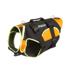  ÚSZÓ HÁM (S - narancs/fekete) IDC® JULIUS-K9® nyakörv, póráz, hám kutyáknak